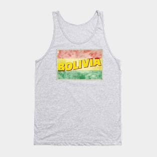 Bolivia Vintage style retro souvenir Tank Top